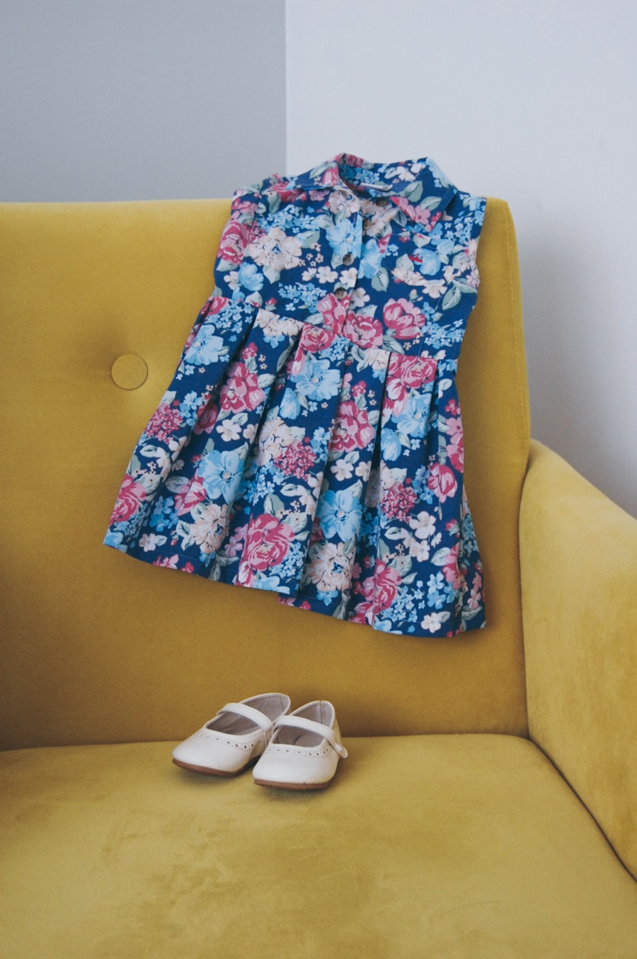 Photo cornflower dress