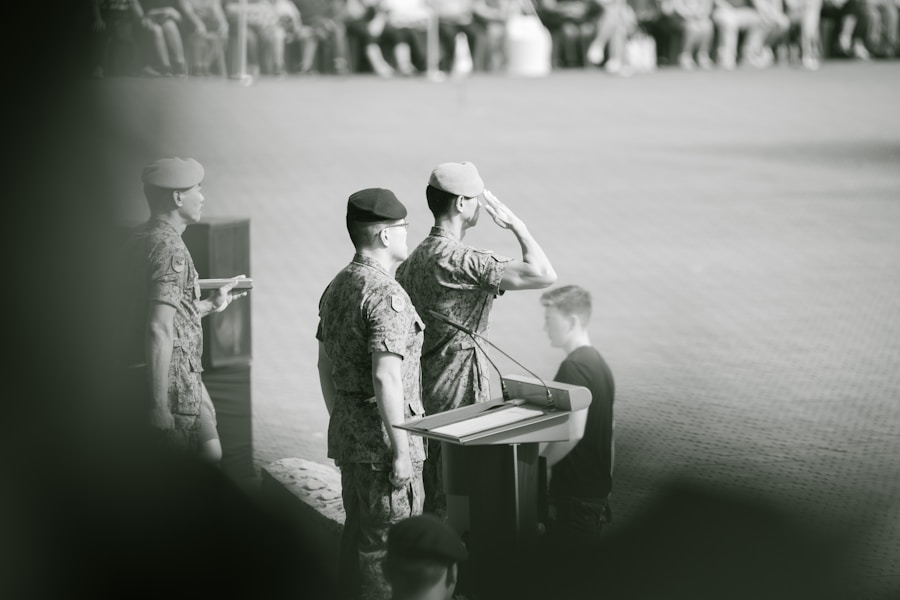 Photo military oath